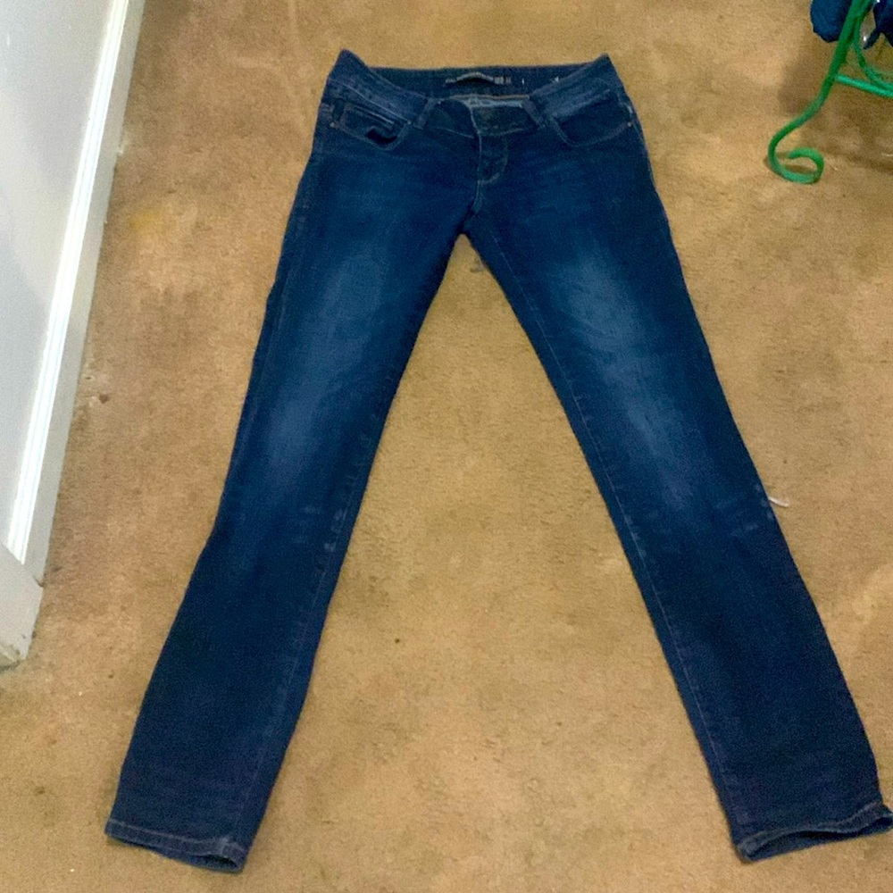 Zara jeans worn once . So sad they are to small